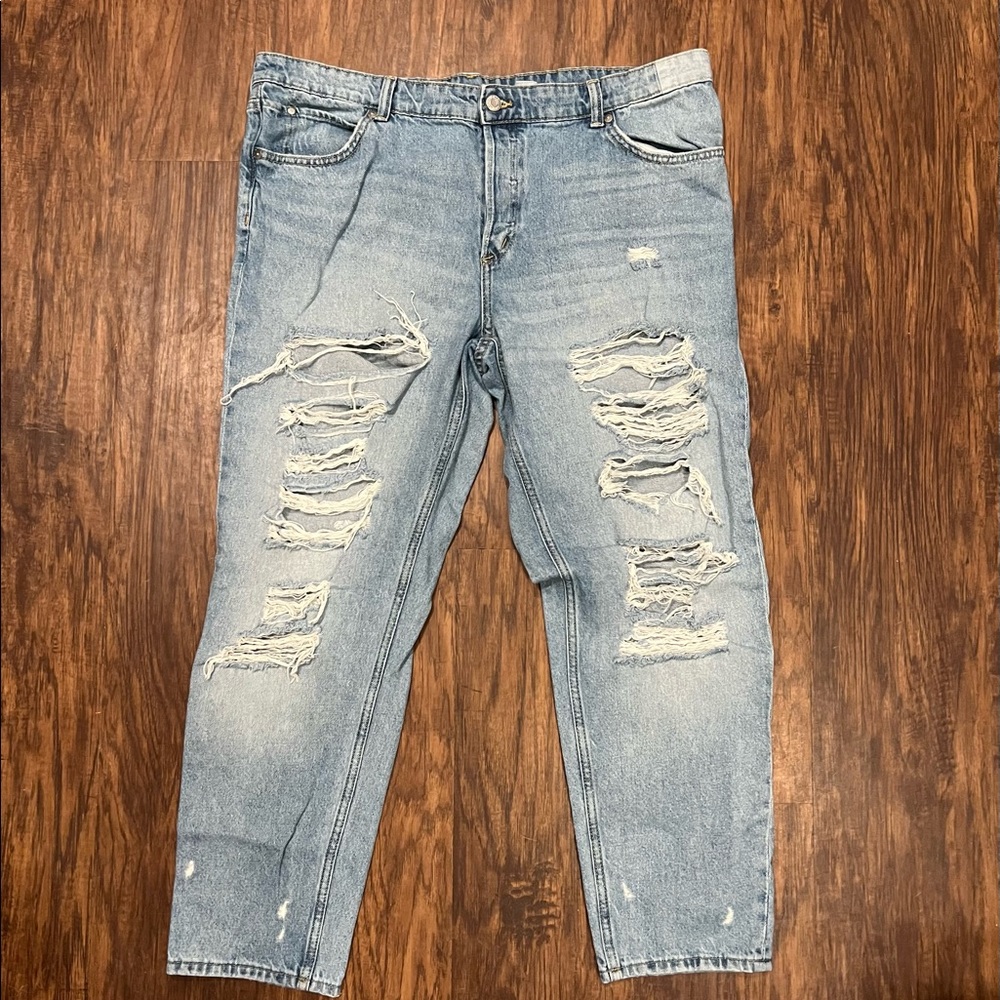 H&M Boyfriend Low Waist Denim jeans. Size 16